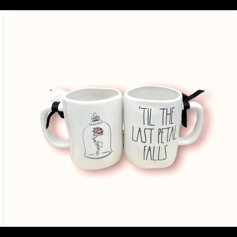 RAE Dunn Brand New Disney Til the last pedal Falls mug